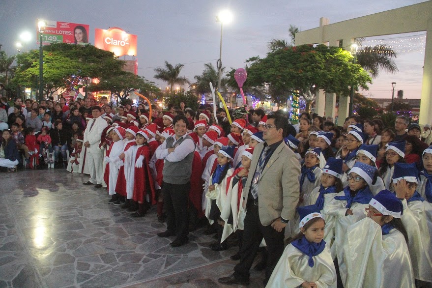 Nuevo Chimbote: I.E. Señor de la Vida ganador de la gran final del concurso de villancicos 