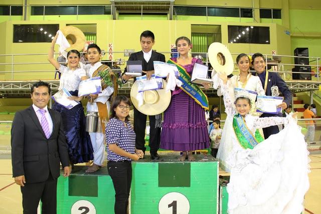 Nuevo Chimbote: parejas de diferentes zonas de país participaron en concurso de marinera