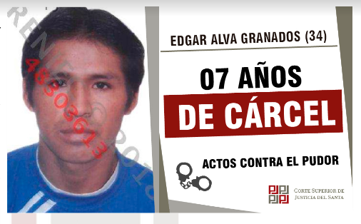 Sentencia de siete años de cárcel a sujeto por actos contra el pudor en agravio de una niña