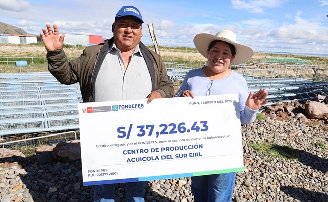 Programas de crédito extraordinario del Fondepes en apoyo a la pesca artesanal y acuicultura