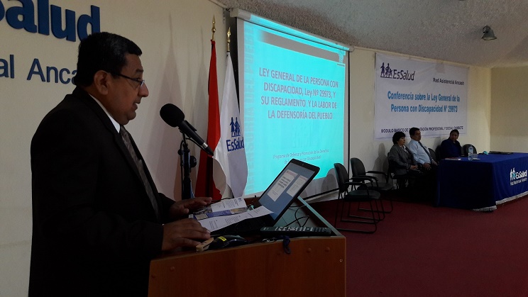 EsSalud promueve derechos de personas con discapacidad en Áncash