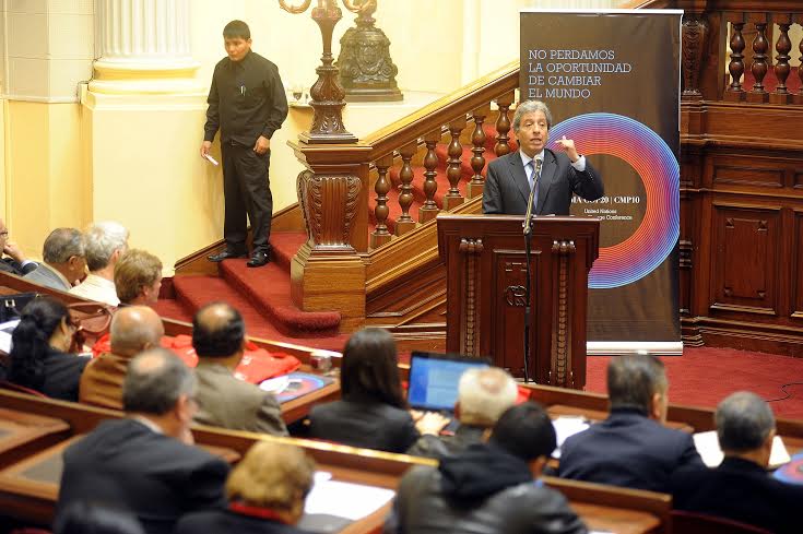 Congreso genera debate para afrontar el cambio climático en nuestro país