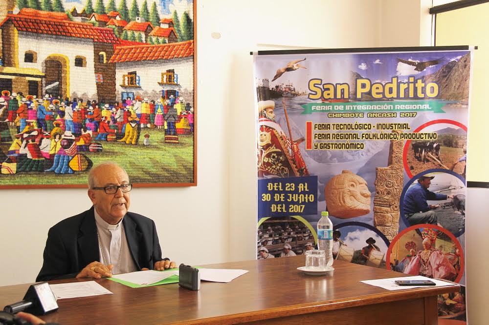 Obispo anunció actividades para la Feria de Integración San Pedrito 2017