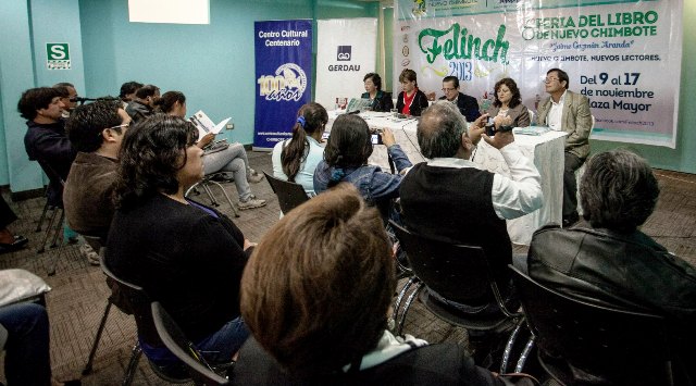 Programación de Feria del Libro de Nuevo Chimbote 2014 será presentada en Trujillo