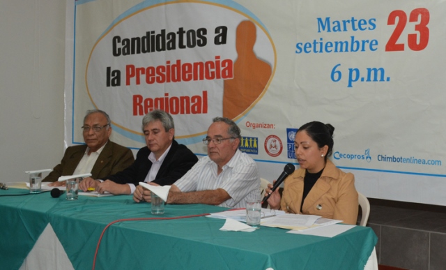 Áncash: debate por segunda vuelta electoral será trasmitido a nivel nacional 