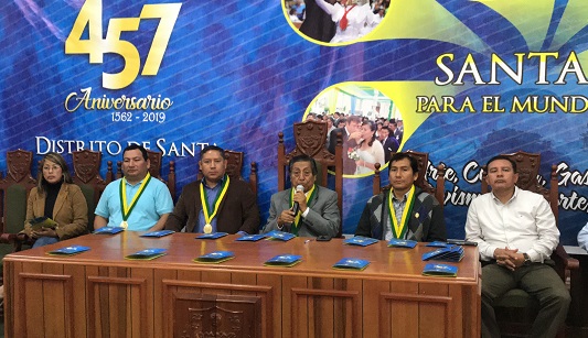 Alcalde de Santa invita a participar de los 457 años de creación política del distrito más antiguo de Áncash