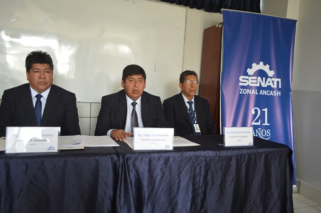 Senati Áncash cumple 21 años formando técnicos que trabajan en la industria nacional