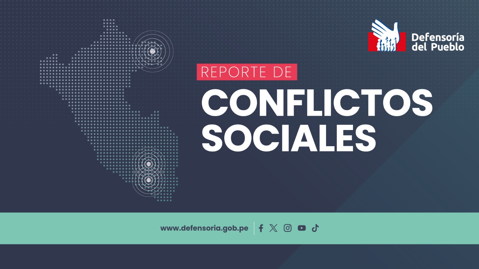 Defensoría del Pueblo registra 194 conflictos sociales a nivel nacional hasta noviembre