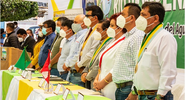 Conforman Mancomunidad de Cuenca de Nepeña en defensa del agua con presencia de congresistas