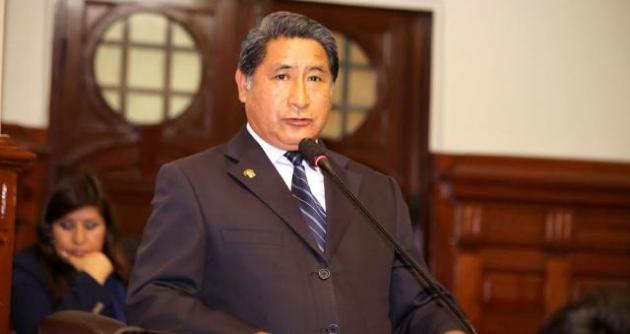 Congresista Modesto Julca se dirige a nuevas autoridades de Áncash 