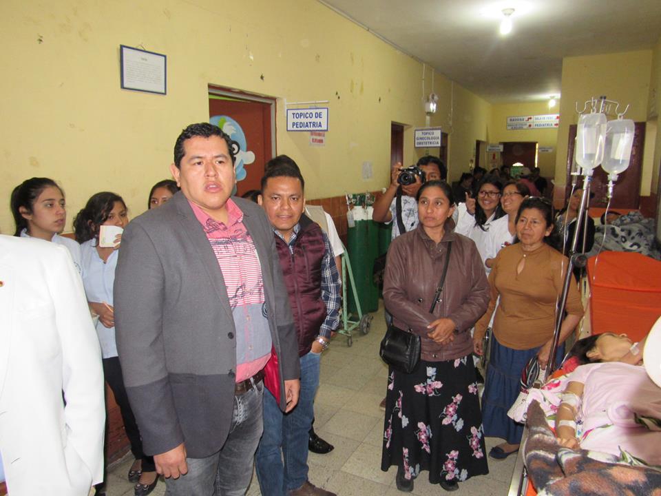 Chimbote: Congresista Domínguez se compromete en gestionar creación de UCI Neonatal en "La Caleta"