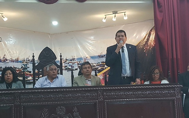 Congresista Domínguez exhorta a los alcaldes y al gobernador regional de Áncash mejorar el gasto público