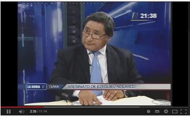 Congresista Julca confirma participación en marcha convocada por hija de Nolasco en Lima