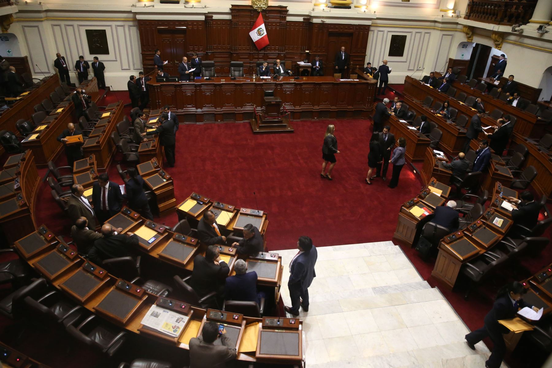 130 congresistas electos presentaron sus respectivas declaraciones juradas