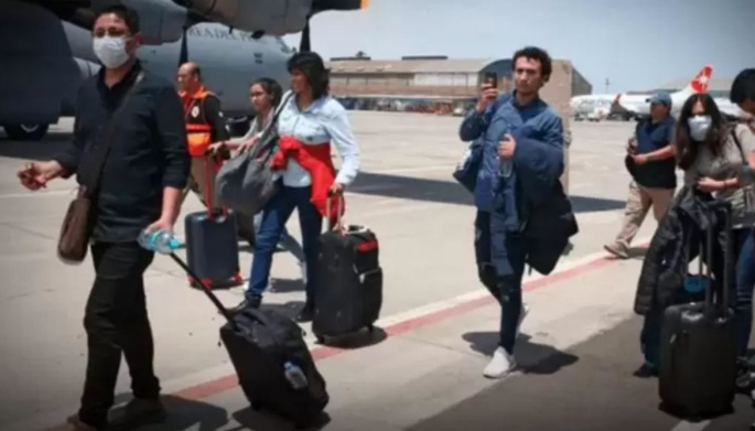 Cancillería: 106 connacionales llegaron al Perú desde EE.UU. en vuelo de retorno
