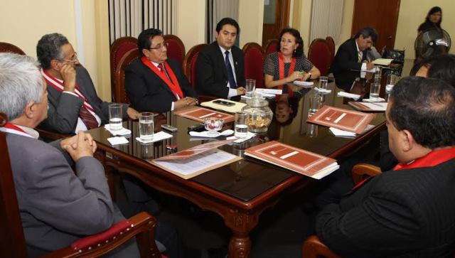 Consejo Ejecutivo del Poder Judicial se reunió autoridades provinciales