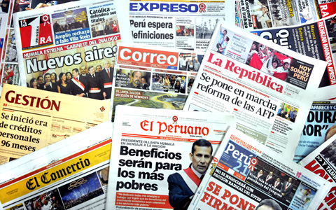 Consejo de la Prensa Peruana se pronuncia contra la  ley que regula publicidad estatal