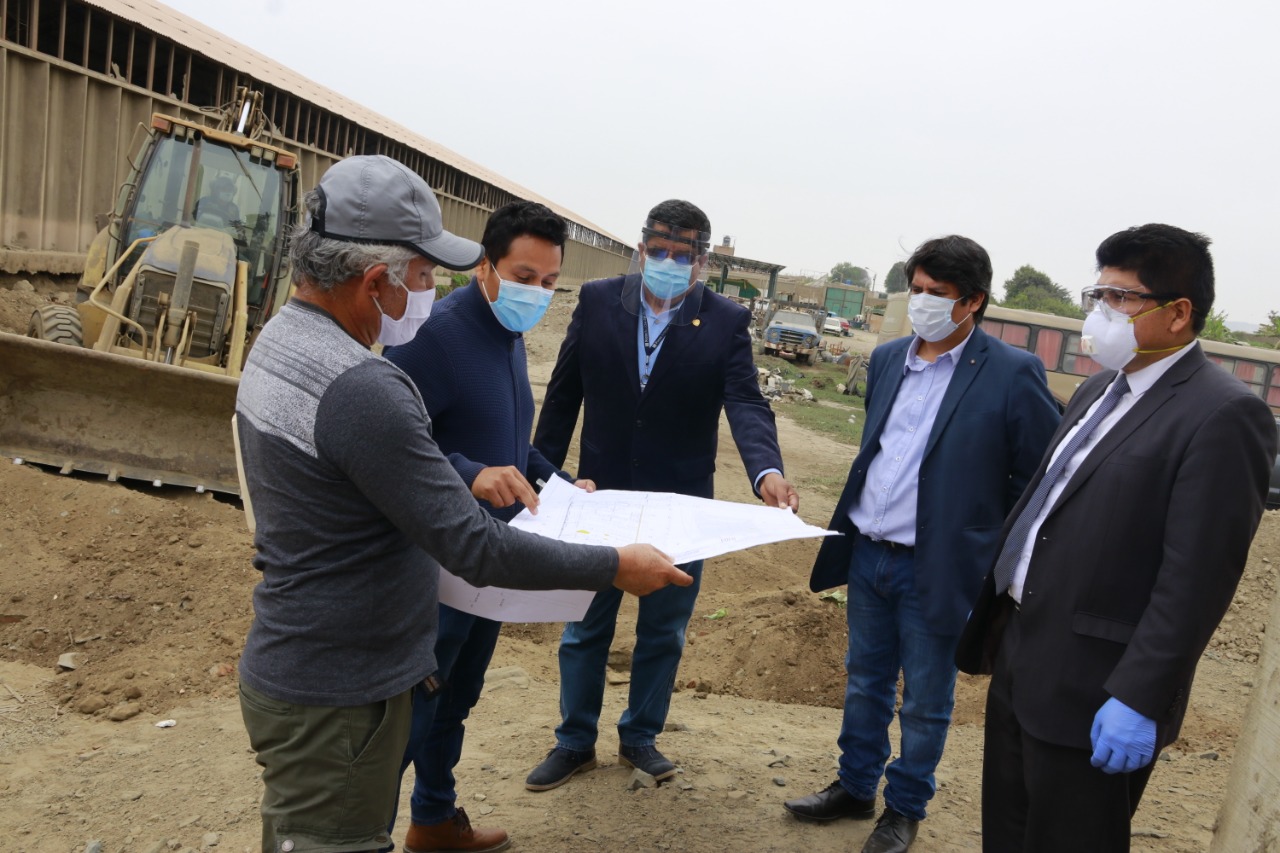 Se iniciaron trabajos para construcción de Nuevo juzgado de Paz Letrado del Distrito de Santa