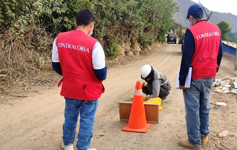 Contraloría detecta perjuicio de S/ 525 mil en mantenimiento de vías en Casma