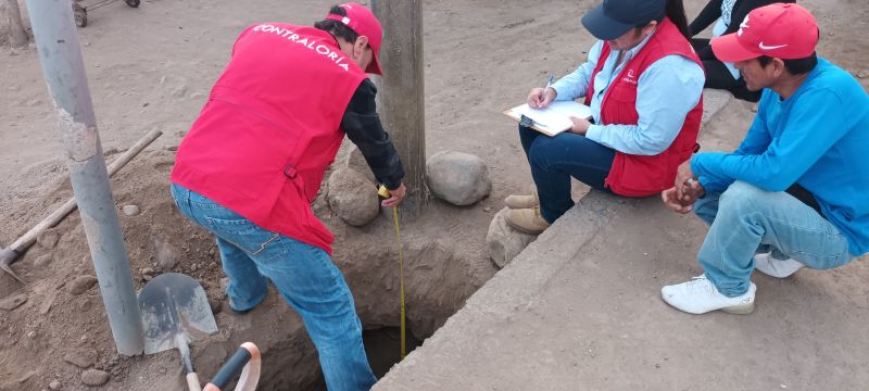 Contraloría emite informe de perjuicio de S/ 1.7 millones en obra ejecutada en Nepeña