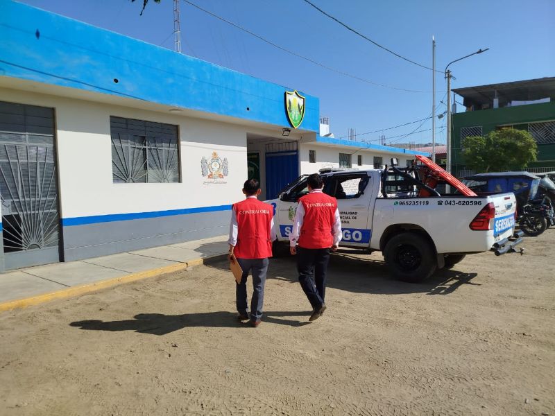 Contraloría advierte riesgos en servicio de seguridad ciudadana a cargo de municipalidades de El Santa, Casma y Huarmey
