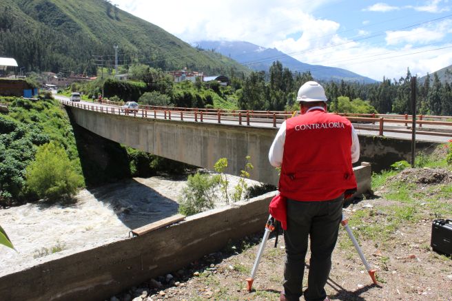 Contraloría alerta que Provías no adopta medidas ante deformaciones del puente Jangas, en Huaraz, poniendo en riesgo a usuarios