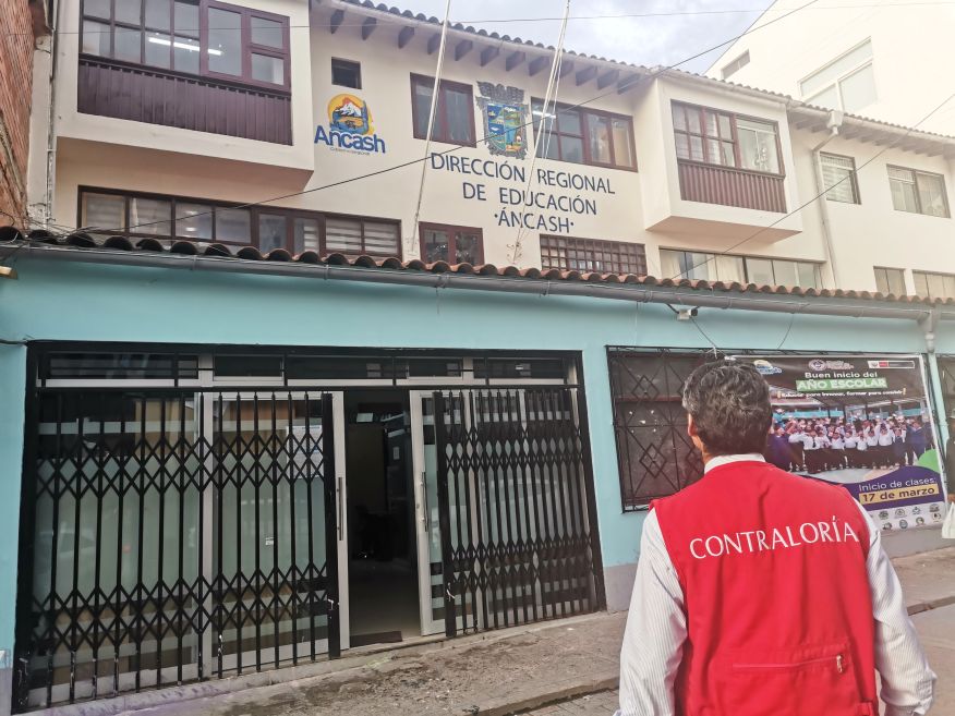 Advierten indicios de irregularidades en mantenimiento de la Dirección Regional de Educación Áncash