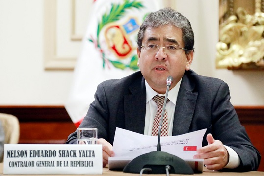Contraloría pide al Congreso aprobar ley que sancione a funcionarios por corrupción e inconducta funcional