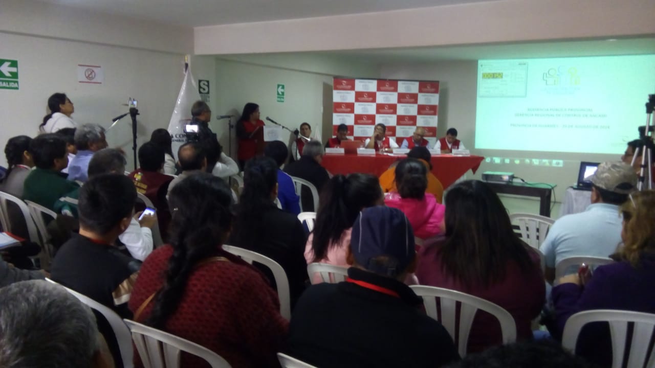 Huarmey: Contraloría recibirá alertas de la población sobre irregularidades en obras