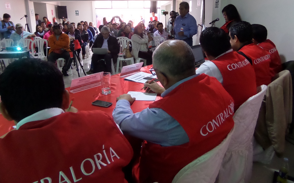 Contraloría  recibirá denuncias de ciudadanos en audiencia pública en Casma