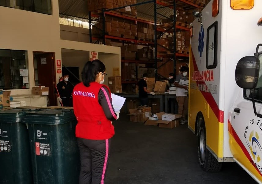 Contraloría recomienda a la Diresa Áncash transparencia en la adquisición de equipos de protección personal