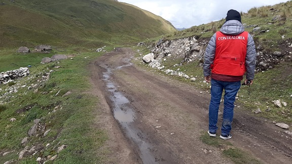 Contraloría alerta que mantenimiento de caminos vecinales en Pallasca están paralizados