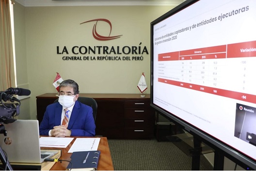 Contraloría presentó resultados de la auditoría a la Cuenta General de la República 2020 