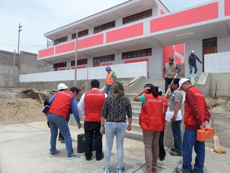 Chimbote: Contraloría halla deficiencias que afectarían obra en I.E. José María Arguedas