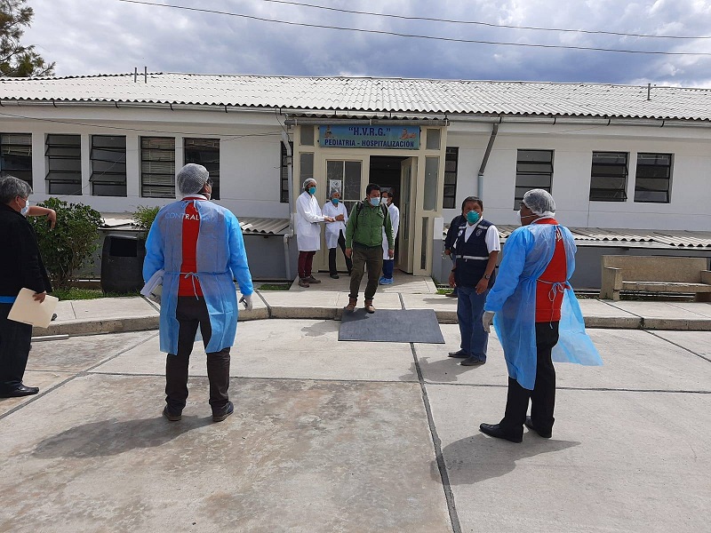 Contraloría inició supervisión de hospitales de atención COVID-19 en Áncash