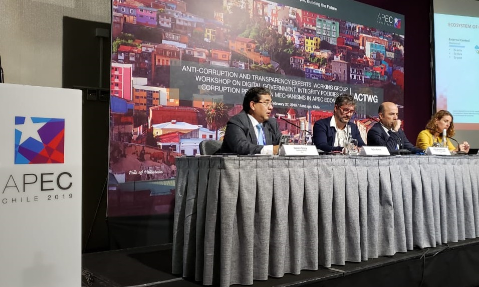 Perú expone en foro Apec beneficios del control concurrente para prevenir corrupción