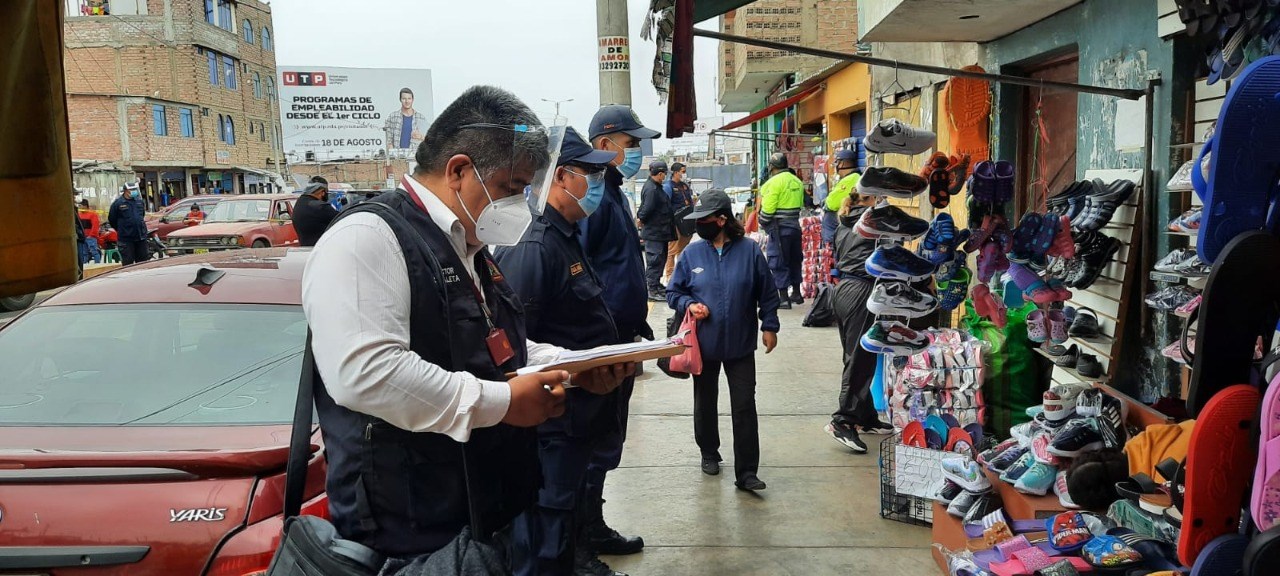 Chimbote: municipalidad continúa operativos de control en mercados para erradicar comercio ambulatorio