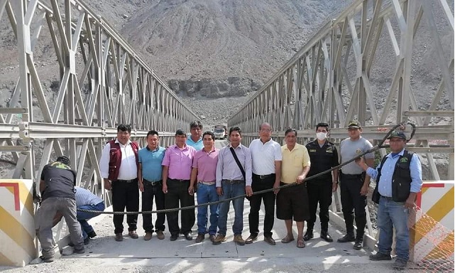Alcaldes de Pallasca exigen mayor control en el puente Chuquicara para frenar el avance del Covid 19