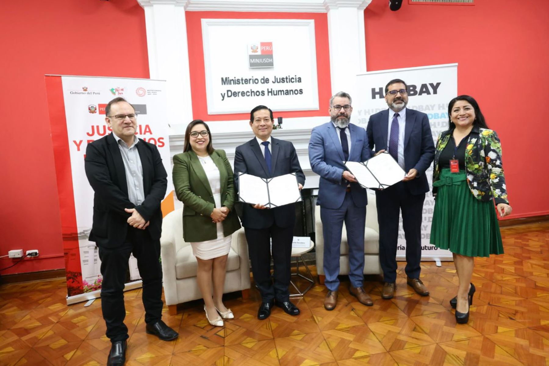  Minjusdh suscribe convenio para cerrar brechas sociales en favor de la ciudadanía