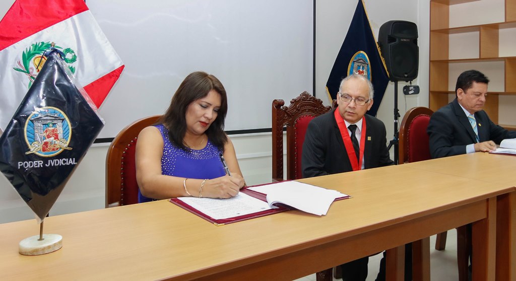 UCV Chimbote renovó convenio con la Corte Superior del Santa