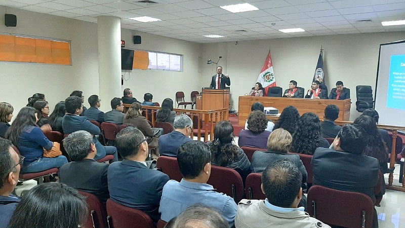 Conversatorio sobre balance de NCPP peruano y chileno se realizó en la Corte del Santa