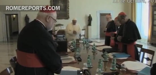 El Papa y Consejo de Cardenales preparan reforma de la Curia      