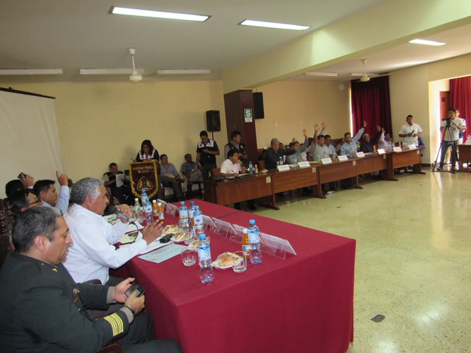 Chimbote: autoridades del Coprosec también rechazan decretos sobre explotación de petróleo en el mar