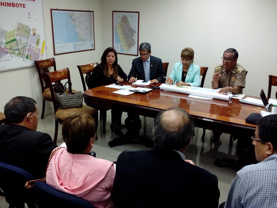 Chimbote: En reunión extraordinaria del Coprosec se evaluará situación de terrenos de Chinecas
