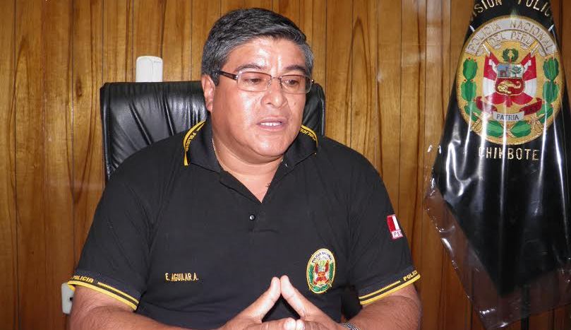 Coronel Edgar Aguilar dejará en las próximas horas jefatura de la Divipol Chimbote