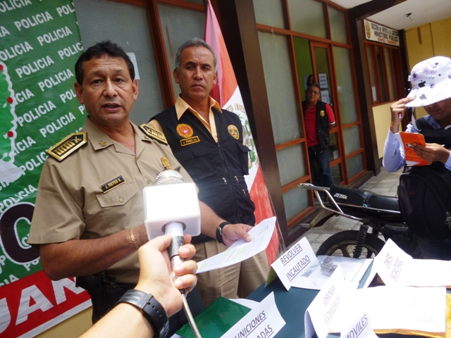 Jefe Policial de Chimbote dice que Fiscalía se viene desvinculando de la lucha contra la criminalidad