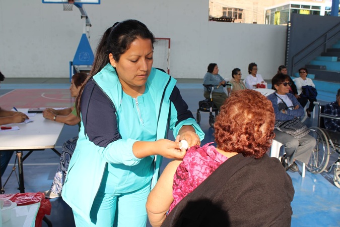 Corte del Santa y Minjus realizaron charla y campaña médica a favor de adultos mayores en Casma