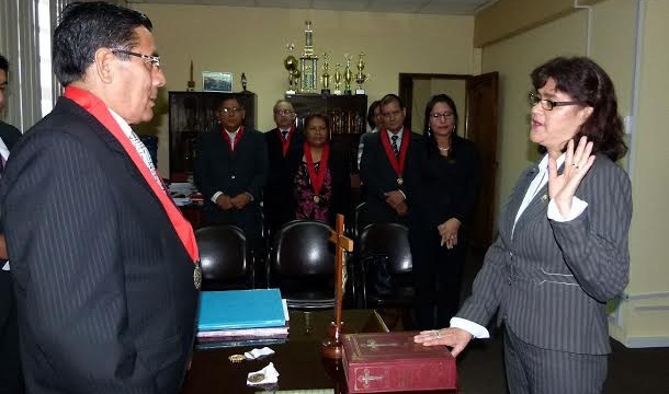   Sara Valdiviezo asume el Tercer Juzgado de Investigación Preparatoria de Corte del Santa
