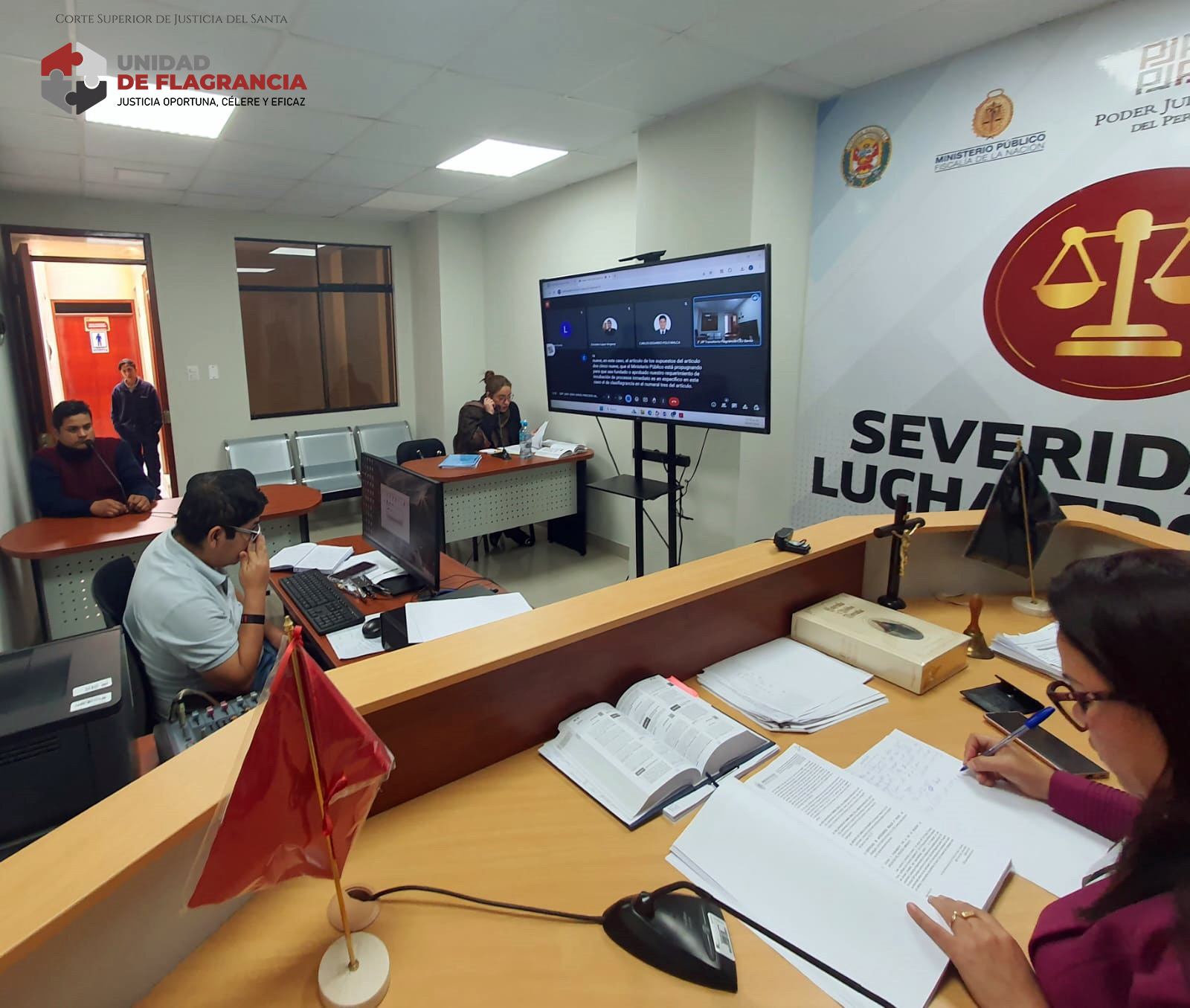 Módulo de flagrancia dicta seis meses de prisión preventiva para presunto acosador de cuatro escolares