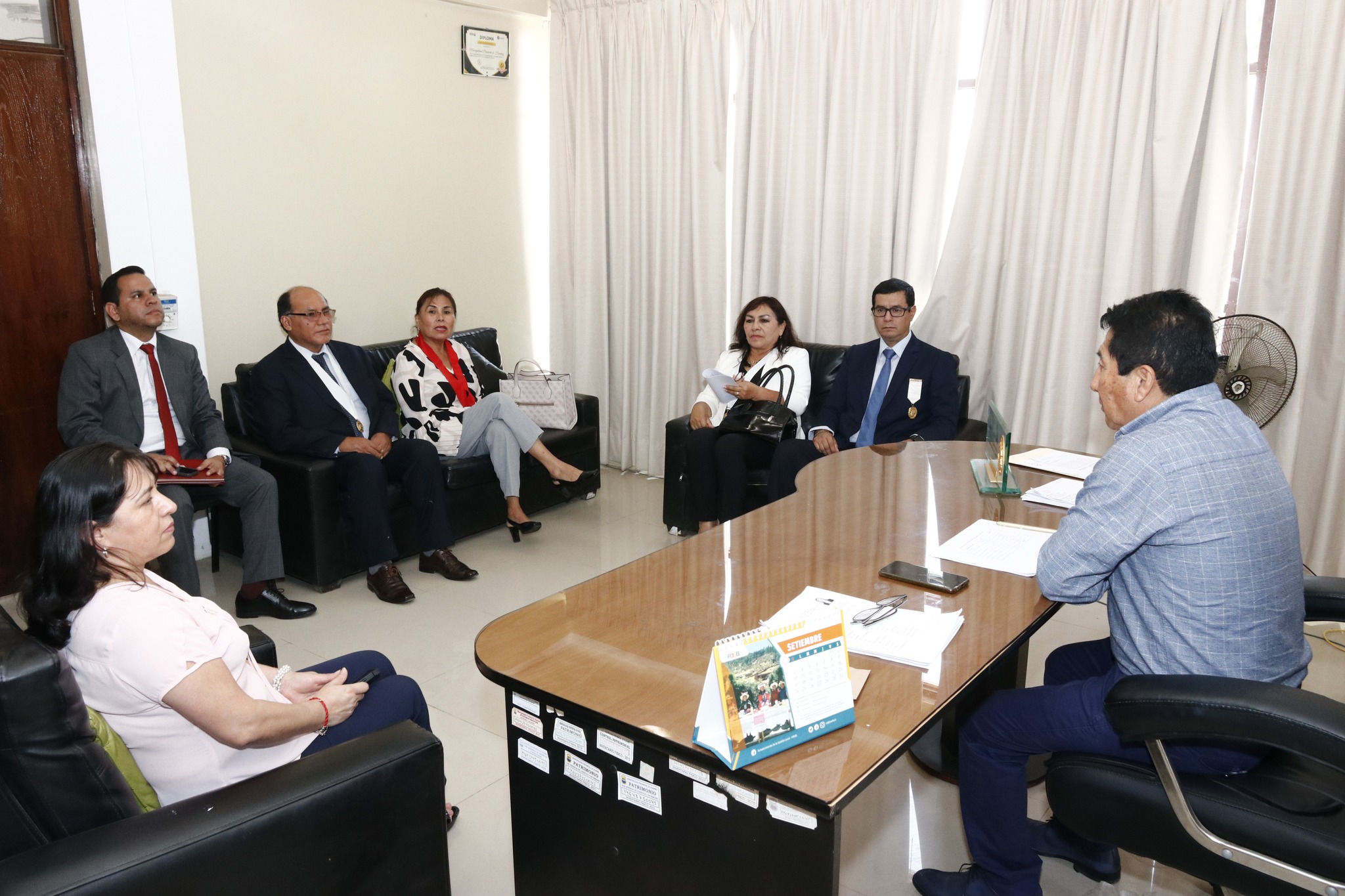 Corte del Santa, Municipio de Huarmey y PNP suscribieron acta de compromiso